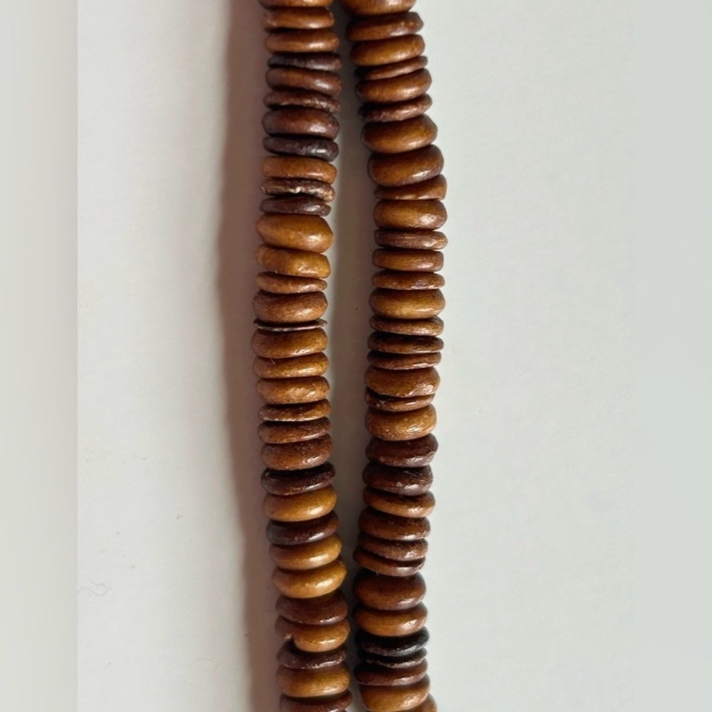 Vintage Handcrafted Artisan Necklace Bohemian Jewelry Beaded Necklace - Picture 4 of 13